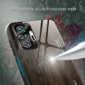 For Xiaomi Redmi Note 10 Pro / Pro Max Wood Grain Tempered Glass + TPU Shockproof Case(M02). 
