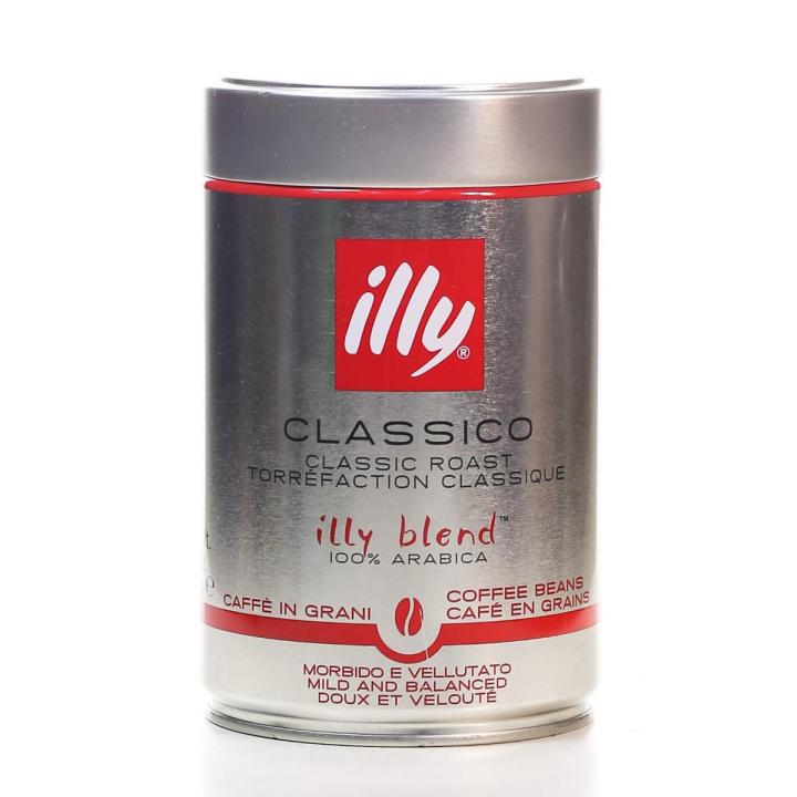 ILLY BLEND CLASSICO ROAST COFFEE BEANS – 250GM