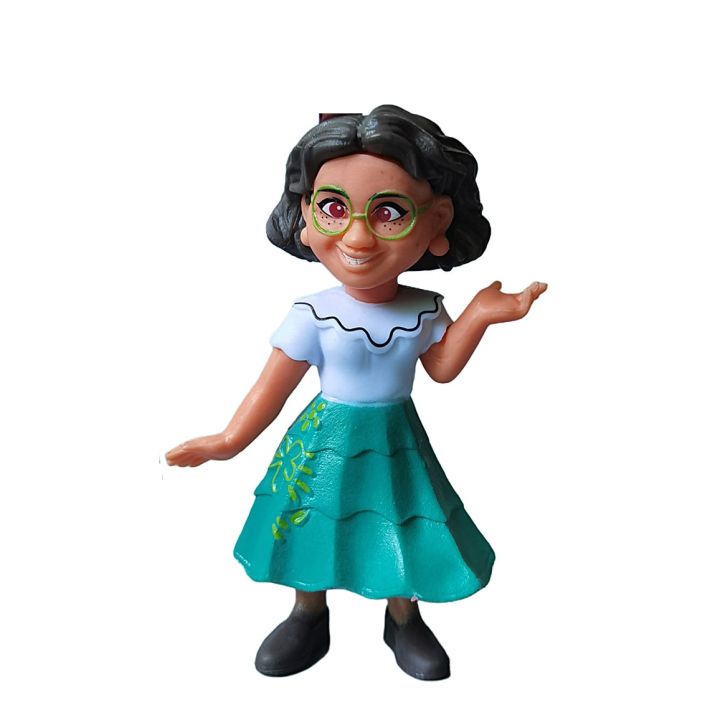 Disney Encanto Movie Cartoon Figure Models 6Pcs/set Encanto Mirabel Action Toy Figures 10Cm Q Version Cake Ornaments Decorate