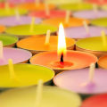 Pack of 10 Perfumed Candles Smokeless Tea Light Scented Candle for Home Party Wedding Decoration. 
