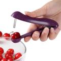 【FUN LIVE】 New 5'' Cherry Fruit Kitchen Pitter Remover Olive Corer Remove Pit Tool Seed Gadge Fruit And Vegetable Tools Cherry Pitter. 