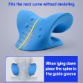 Neck Massage Pillow Neck Shoulder Cervical Chiropractic Traction Device Massage Pillow for Pain Relief Body Neck Massager. 