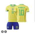 NAYMAR BRAZIL football soccer  Full Kit For Kids |. 