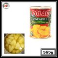 Polac Pineapple Broken Slices cane in Heavy Syrup 565gm Tin Pack Polac Pineapple is a Delicious and Convenient Canned Fruit Imported and High Quality Product. 