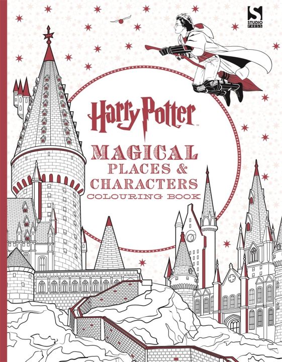 Liberty Books | Harry Potter Magical Places And Characters Colouring Book 3 by Maxime Lebrun (100% Original)