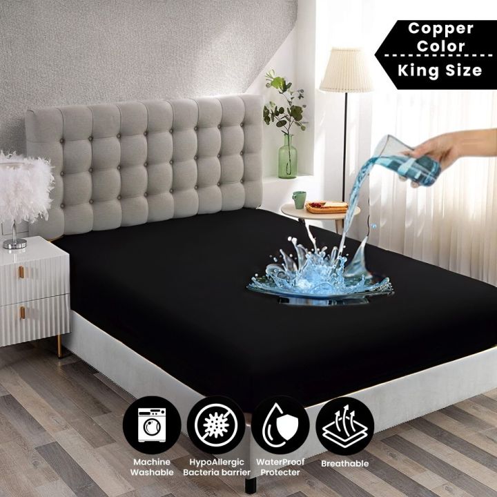 Azam%20Sons%20Waterproof%20Mattress%20Cover%20King%20Sized%20Mattress%20Protector%20Anti%20Slip%20Double%20Bed%20Fitted%20-%20Image%205