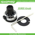 1PCS 3590S 6.35 mm 4mm precision scale knob potentiometer knob IGMOPNRQ. 
