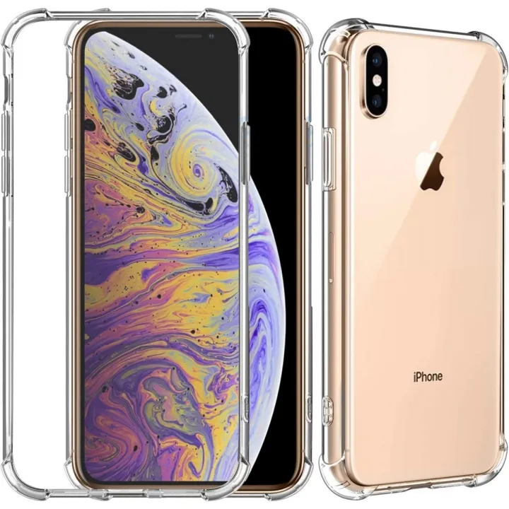 iPhone%20X%20Max%20/%20XS%20Max%20Transparent%20Bumper%20Back%20Cover%20-%20Image%203