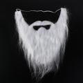 Fun Artificial Beard Realistic Fake Beard Long Fluff Fake Beard Halloween Fake Mustache DIY Handmade Party Props. 