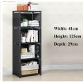 Book Shelve Multi Layers Portable Book shelf Organizer Modern Bookcase DIY. 
