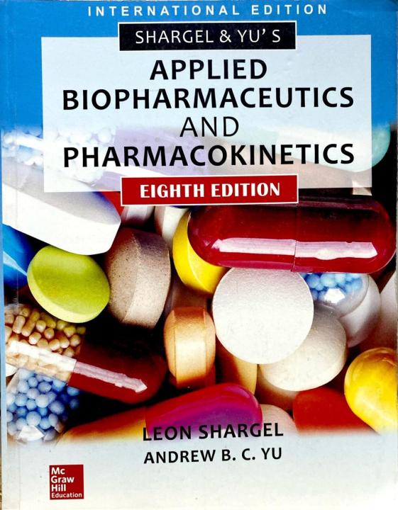 SHARGEL & YU’S Applied Biopharmaceutics & Pharmacokinetics By EIGHTH Edition