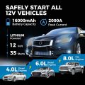 car Jump starter Valcano 2000 12V 2000 amps & Valcano 1500 Portable Power bank and LED Flashlight. 