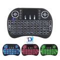 i8 Mini Wireless Keyboard & Touchpad Mouse With RGB Backlit - Rechargeable & Popular For USING With Android TV BOX - Works With All Kind Of PC / LAPTOP / ANDROID TV BOX Through 2.4GHz Wireless Connectivity -. 