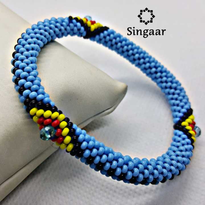 Made By Prisoners Adjustable African Beads Moti Bracelet for Boys Girls