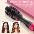 One Step 3 in 1 Hair Dryer - hair straightner and hair curler for ladies one step hair dryer and volumizer - Hair Straightener Comb for Drying for women - Hair Dryer Styler -  Hot Air Brush - Comb for Drying, Straightening, and Curling. 