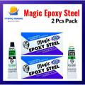 2Pcs Magic Epoxy Steel, Epoxy Economy Pack. 