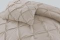 Luxury Pintuck Bed Set Included 1 Duvet cover and 2 pillow cases. 