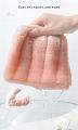 Bathroom Toilet Seat with Handle Closestool Washable Soft Winter Warmer Mat Pad Cushion O-shape Toilet seat Bidet Covers. 