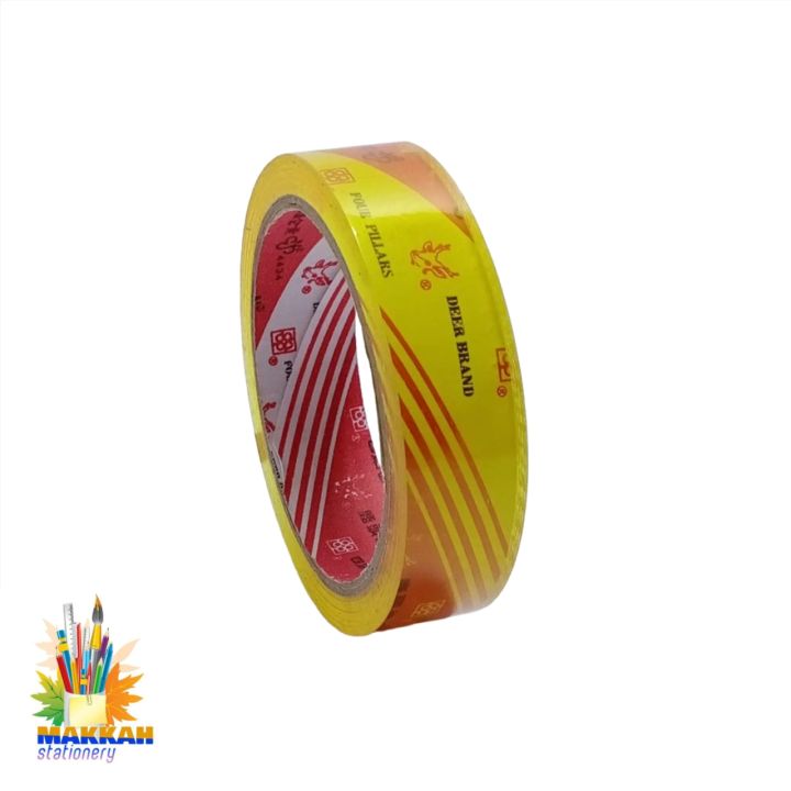 Deer Transparent Scotch Tape - 1 Inch