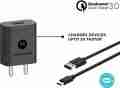 Motorola TurboPower™ Flip 18W Wall Charger Orignal Motorola Fast Turbo Charger 18W US Power Adapter Micro USB/Type C Quick Charging. 