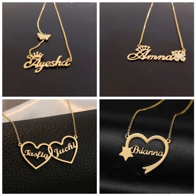 Customize Necklace, Customize Name Necklace, Name Locket, For Girls & Boys  (PERFECT GIFT TO SEND YOUR WIFE , FIANCE, HUSBAND, FATHER ,  OR ANY ONE)