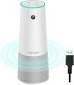 Conference Webcam Nuroum C20  w/Microphone&Speaker for 1080P Video Call, 100° Ultra Wide Angle, 13ft Voice Pickup, AI Noise-Cancel, All-in-one PC Camera, USB Plug&Play&Power Speakerphone for Zoom/Teams. 