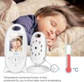 GHB Baby Monitor Video Baby Monitor with Camera Wireless Baby Monitor 2.0" LCD Display Baby Lullaby Night Vision Temperature Monitoring 2 Way Talk. 