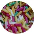 Long Slanty Crackers_Snaks (uncooked) - Multicolor Snacks - 500 Grams. 