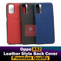 Oppo A52 Back Cover Leather Type Soft A52 Case For Boys. 