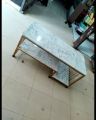 Center table/ dwawing rooom table / Marble textured top table / SS table / Living room table / original picture attached. 