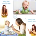 Baby Inflatable Water Mat, Kids Activity Toy – Sensory Tummy Time Play Mat with Floating Sea Creatures, Leak-Proof, Portable & Safe for Infants, Toddler etc. 