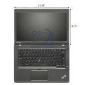Lenovo ThinkPad T450 - Core i5 5th Generation - 8 GB Ram - 128 GB SDD - 14" Screen Size. 