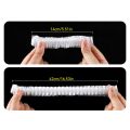【HOT】 100Pcs Disposable Plastic Bag Food Cover Wrap Elastic Food Bags Storage Kitchen Organizer Fresh Bag For Fruit Bowls Caps Packing. 