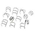 Ear Cuff Non Piercing – 6 Pairs of Ear Clips Fashion Earring, Wrap Design Metal 12pcs/Set Earrings for girl & woman. 