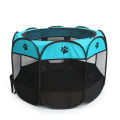 Portable Folding Pet tent Dog House Cage Dog Cat Tent Playpen Puppy Kennel Easy Operation Octagon Fence. 