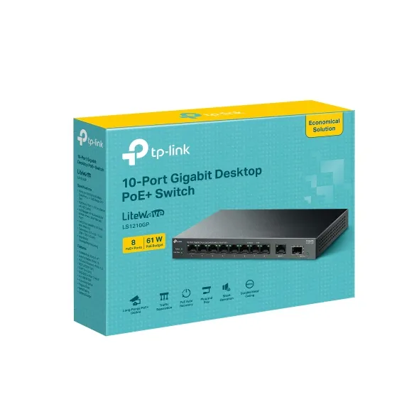 TP-Link%20Network%20Gigabit%20Desktop%20Switch%20LS1210GP%2010-Port%20Gigabit%20Desktop%20Switch%20with%208-Port%20PoE+%20-%2018%20Months%20Brand%20Warranty%20-%20Image%202