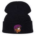 new Embroidery LIL UZI VERT winter Hat Fashion The Rapper warm Cap Hip Hop Women Men Black Beanies Skullies Bone Garros. 