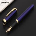New High Quality 398 Matte black Business Office Fountain Pen New School Student Stationery Supplies. 