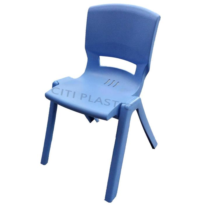 Hotel / Restaurant/ Garden without arm Plastic Chairs - Blue