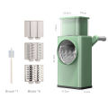 Multifunctional Vegetable Slicer Cutter Chopper Vegeta Graters Shredders Fruit Rotary handle Not Hurting Your Hands Kitchen Tool. 