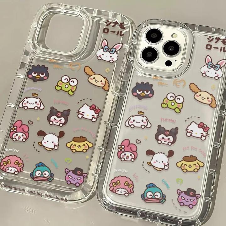 Ming Case 7 8 PluXR INI X LL Phone Case ty Cin Sanr3 12 1 for iPhone 15 14 11 Pro io Hello Kitnamoro Max Ms soft silicone through