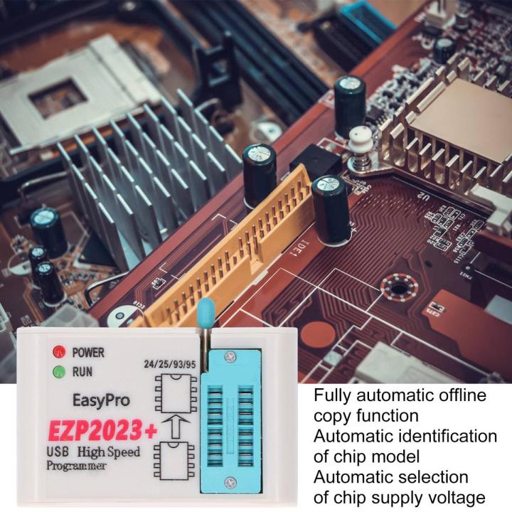 EZP2023 USB High Speed Programmer SPI FLASH 24 25 93 BIOS Chip Programming Kit