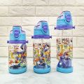 [Ready Stock] NEW 400ML Smiggle Water Bottle Kids Cartoon BPA Free Drinking Bottle with Straw (BGJAYA). 