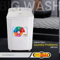 Super Asia Big wash(SA-290) Washing Machine - 15kg - White. 