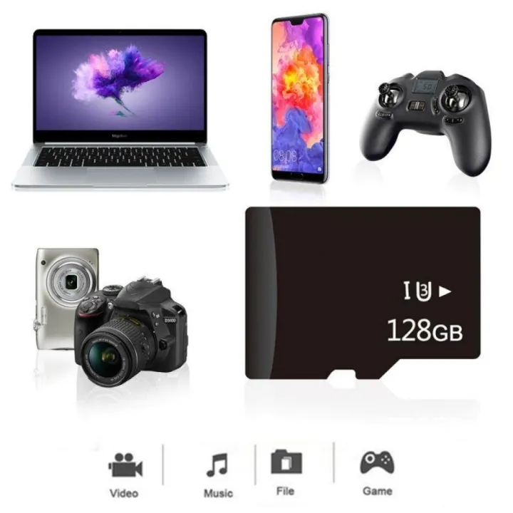 🔥👍Memory Microsd SD + card reader adapter🔥👍High-speed memory card ...