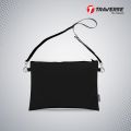 Traverse Girl Pouch - Floral Pouch (Digitally printed on Cloth) with shoulder strap. 