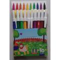 Colour Markers Multi Colors - 10 Pcs. 
