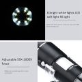 3 in 1 USB Digital Microscope, Endoscopic Camera, Adjustable Magnification with PC Bracket, 1600X. 
