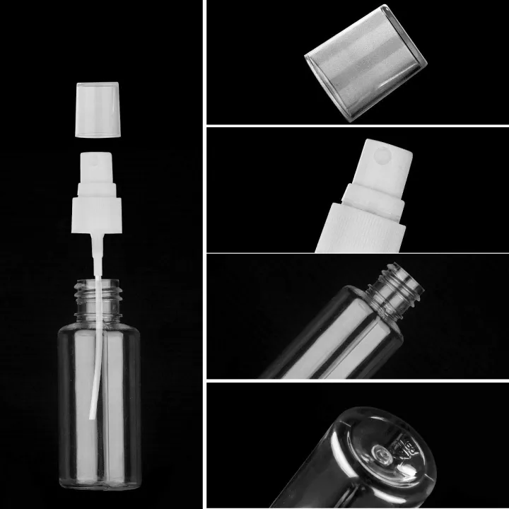 1pcs%2030ml%20Fine%20Plastic%20empty%20Mist%20Spray%20Bottle%204.1%20inch%20long%20Refillable%20for%20use%20Perfume%20set%20a%20Makeup%20Container%20Mini%20Bottle%20Leakproof%20Small%20Travel%20bottle%20Cleaning%20Cloth%20clear%2030ml%20spray%20bottle%20-%20Image%204