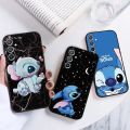 For Samsung Galaxy A34 5G Phone Case Shockproof Silicone Soft TPU Back Cover For SamsungA34 A 34 6.5'' Disney Stitch Couqe Funda. 